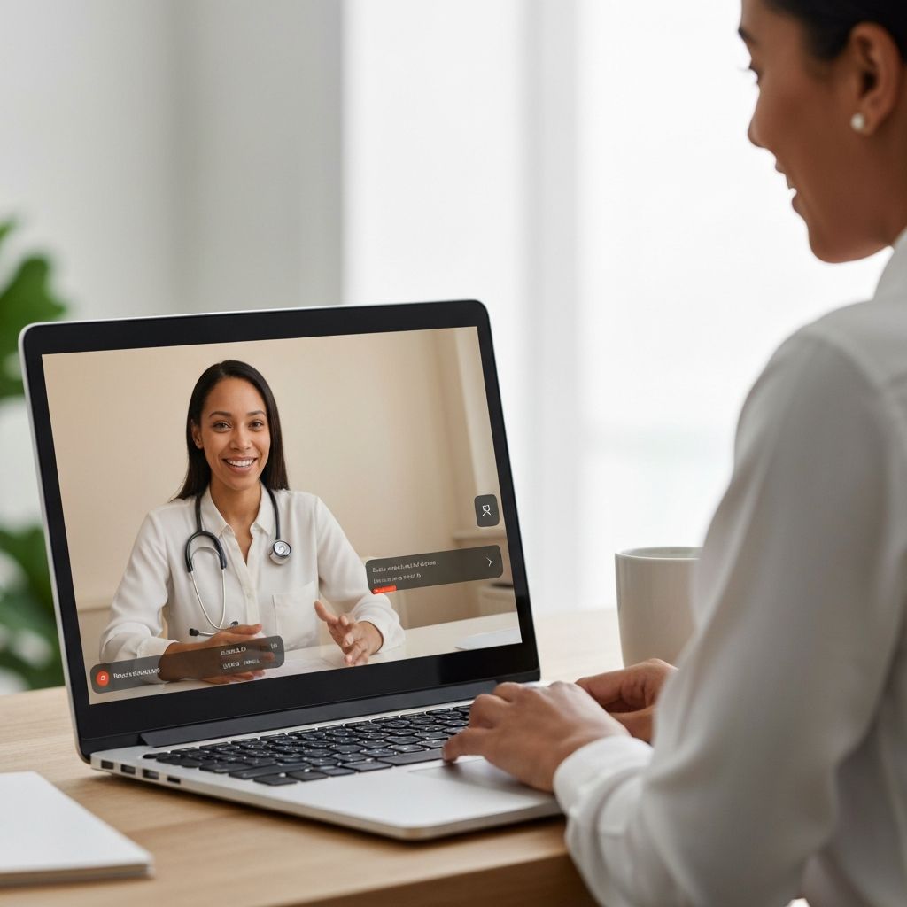 Online consultation session